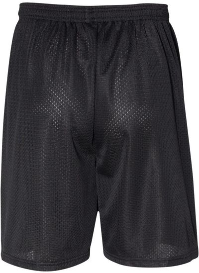 Am image of a Custom C2 Sport Mesh 7in Shorts in Black!