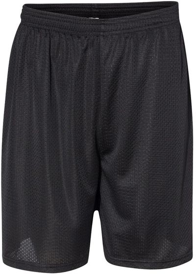 Am image of a Custom C2 Sport Mesh 7in Shorts in Black!