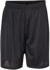 Am image of a Custom C2 Sport Mesh 7in Shorts in Black!