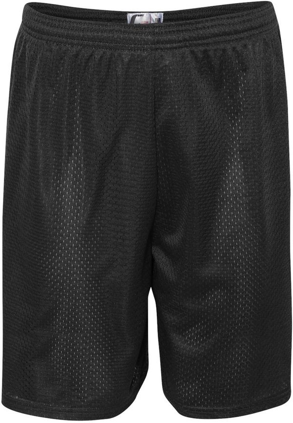Am image of a Custom C2 Sport Mesh 9in Shorts in Black!