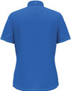 An image of a Custom Callaway All Over Stitched Chev Ladies Polo in Lapis Blue!