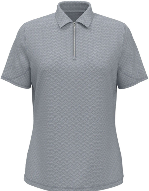 An image of a Custom Callaway All Over Stitched Chev Ladies Polo in Tradewinds!