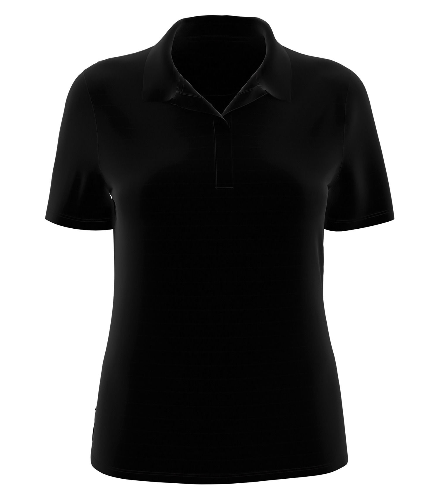 Callaway Eco Horizontal Textured Ladies Polo in Black