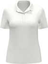 An image of a Custom Callaway Eco Horizontal Textured Ladies Polo in White!