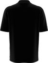 An image of a Custom Callaway Eco Horizontal Textured Polo in Black!