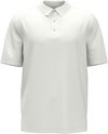 An image of a Custom Callaway Eco Horizontal Textured Polo in White!
