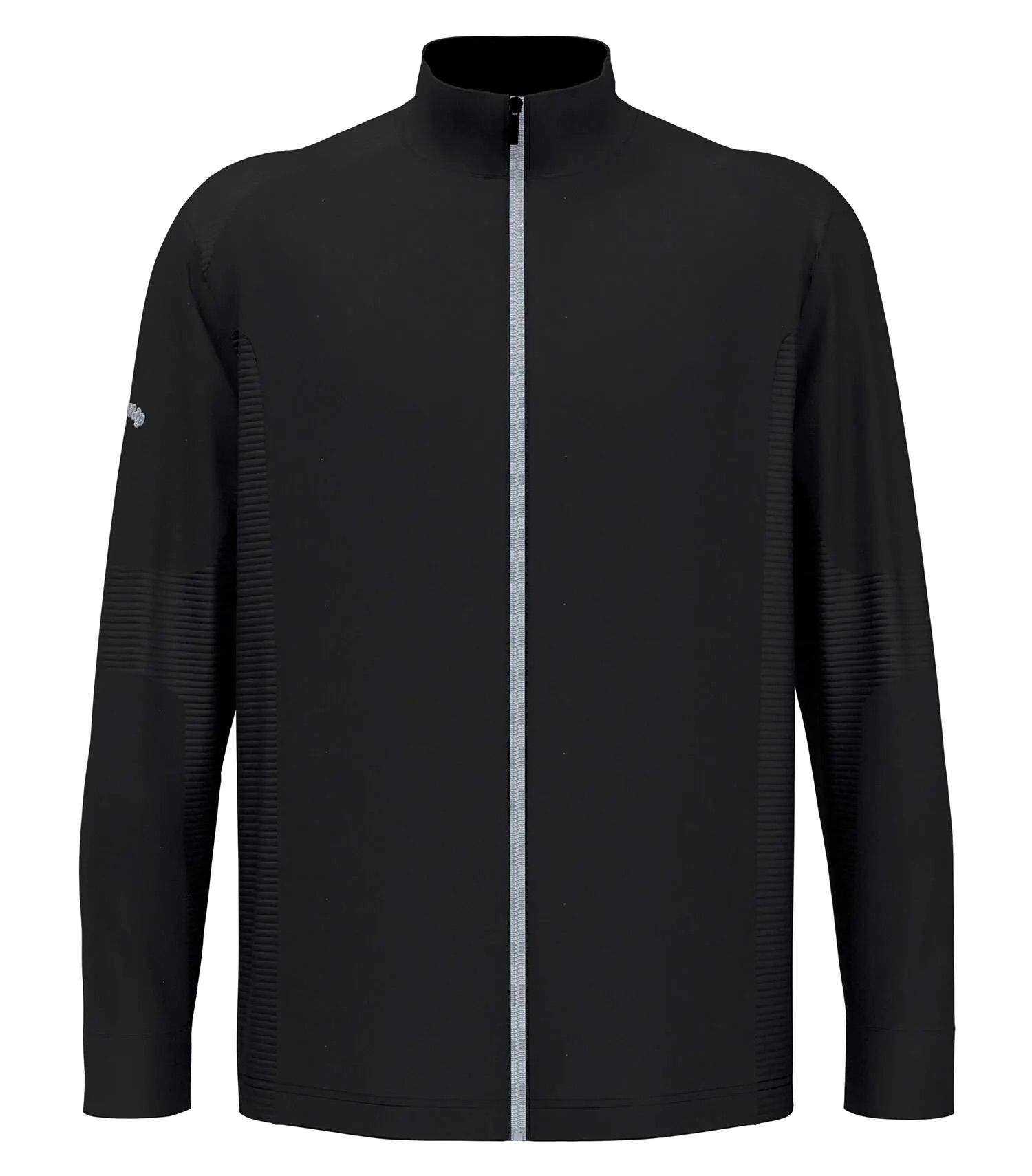 Callaway Full Zip Ottoman Jacket in Black