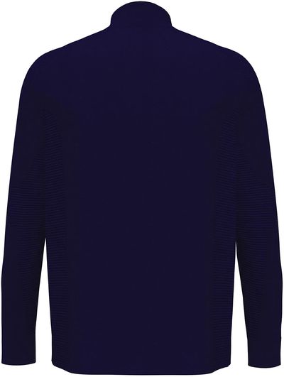Am image of a Custom Callaway Full Zip Ottoman Jacket in Peacoat Navy!