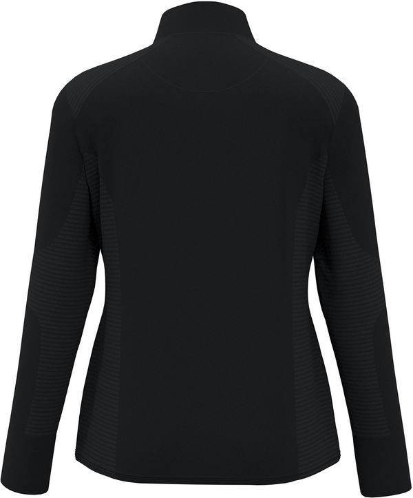 An image of a Custom Callaway Full Zip Ottoman Ladies Jacket in Black!