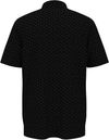 An image of a Custom Callaway Micro Chev Print Polo in Caviar!