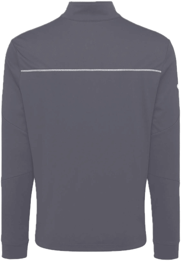 Am image of a Custom Callaway Quarter Zip Water Repellent Pullover in Iron Gate!