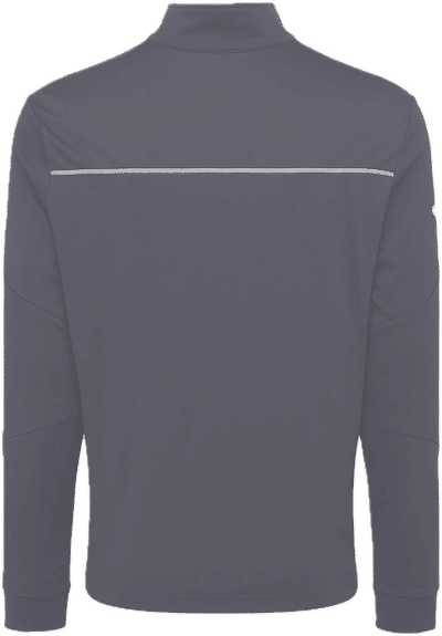 Am image of a Custom Callaway Quarter Zip Water Repellent Pullover in Iron Gate!