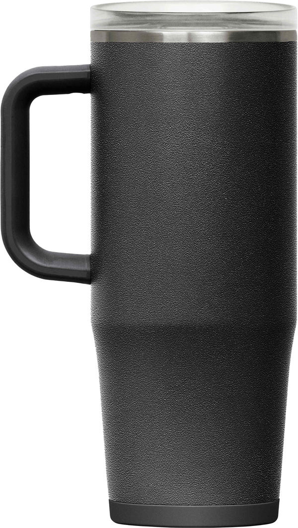 Am image of a Custom CamelBak Thrive Leak Proof Mug 32oz in Black!
