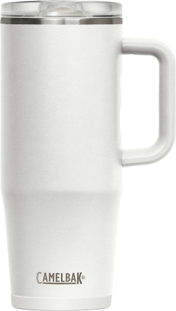 Am image of a Custom CamelBak Thrive Leak Proof Mug 32oz in White!