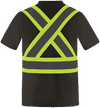 Am image of a Custom Canada Sportswear Primeguard Hi Vis Shirt in Black!