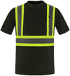 Am image of a Custom Canada Sportswear Primeguard Hi Vis Shirt in Black!