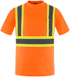 Am image of a Custom Canada Sportswear Primeguard Hi Vis Shirt in Hi Vis Orange!