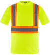 Am image of a Custom Canada Sportswear Primeguard Hi Vis Shirt in Hi Vis Yellow!