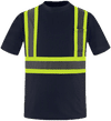 Am image of a Custom Canada Sportswear Primeguard Hi Vis Shirt in Navy!