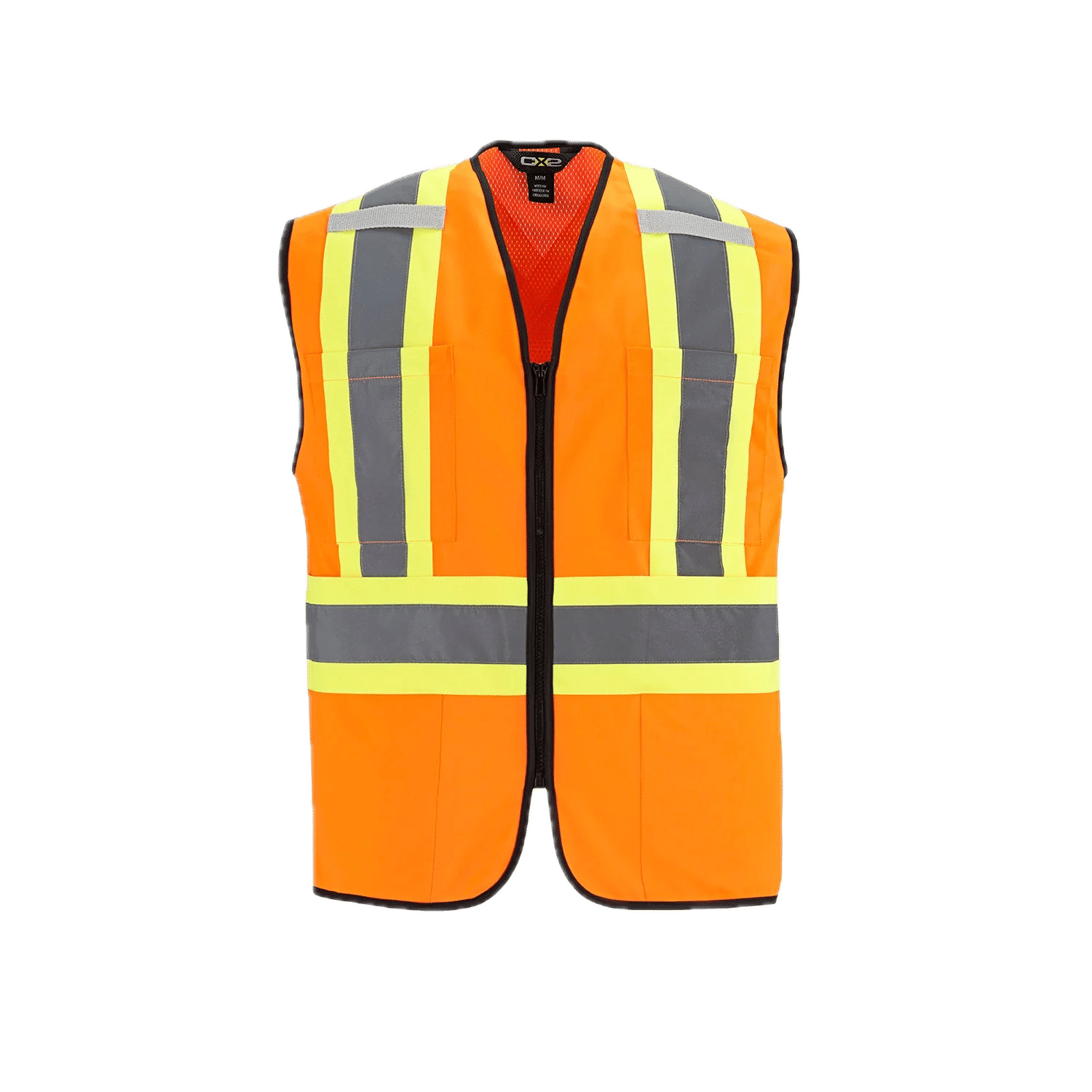 Canada Sportswear Scout Hi Vis Zipper front Vest in Hi Vis Orange