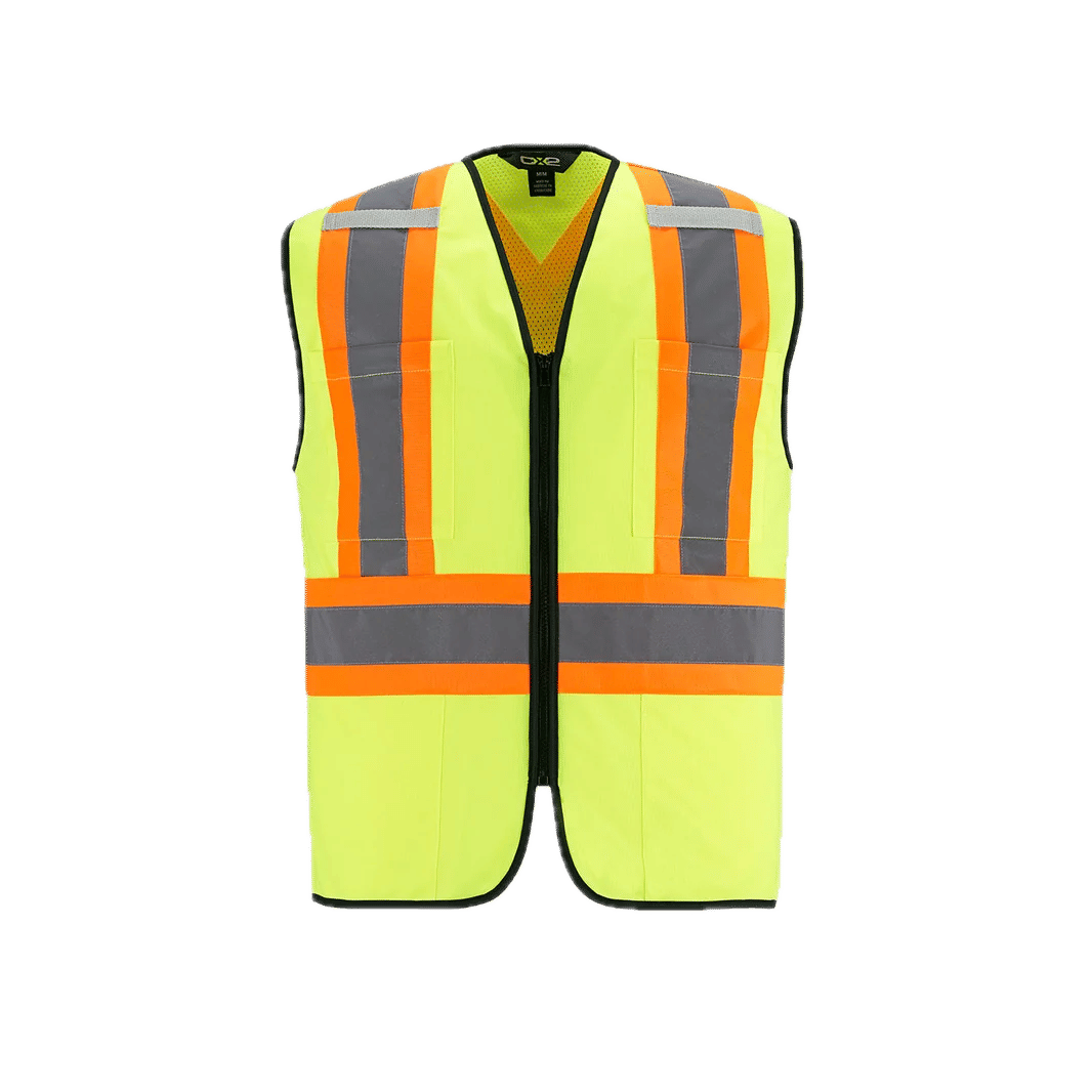 Canada Sportswear Scout Hi Vis Zipper front Vest in Hi Vis Yellow