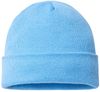 Am image of a Custom Cap America USA Made 12 Inch Cuffed Beanie in Carolina Blue!