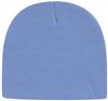 Am image of a Custom Cap America USA Made Beanie in Carolina Blue!