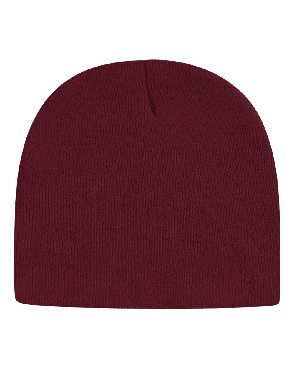 Cap America USA Made Beanie in Maroon