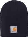 An image of a Custom Carhartt Acrylic Knit Hat in Navy!