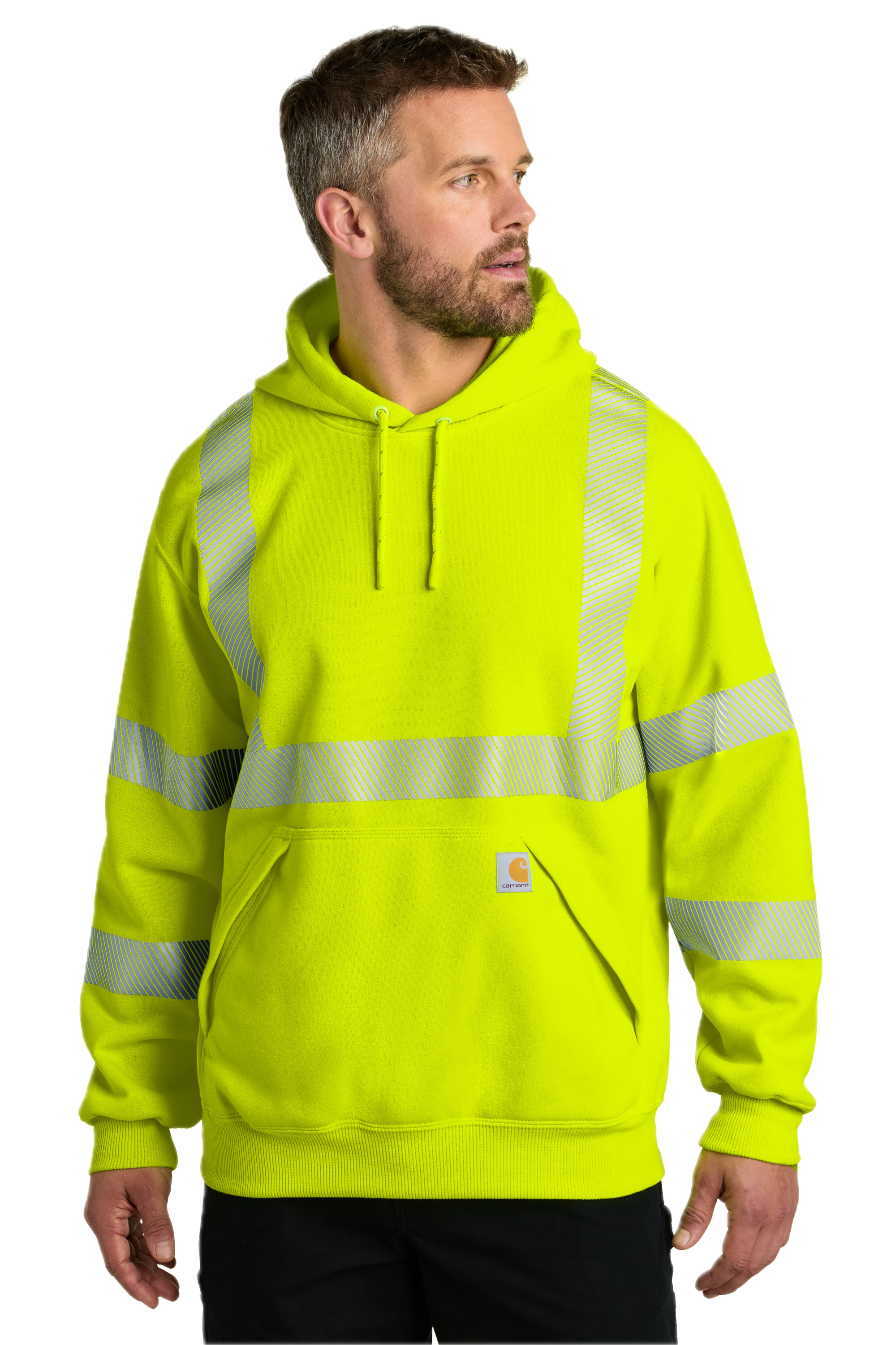 Carhartt ANSI 107 Class 3 Hooded Sweatshirt