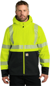 An image of a Custom Carhartt ANSI 107 Class 3 Storm Defender Jacket!