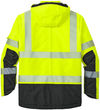 An image of a Custom Carhartt ANSI 107 Class 3 Waterproof Heavyweight Insulated Jacket in Brite Lime!