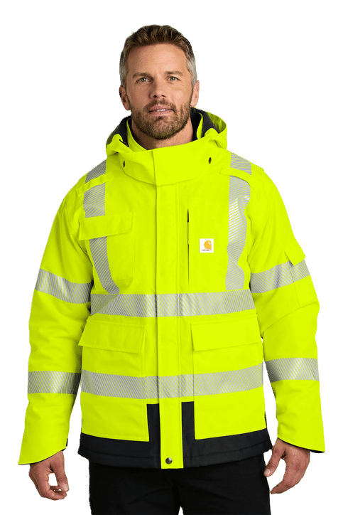 Carhartt ANSI 107 Class 3 Waterproof Heavyweight Insulated Jacket