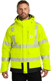 An image of a Custom Carhartt ANSI 107 Class 3 Waterproof Heavyweight Insulated Jacket!