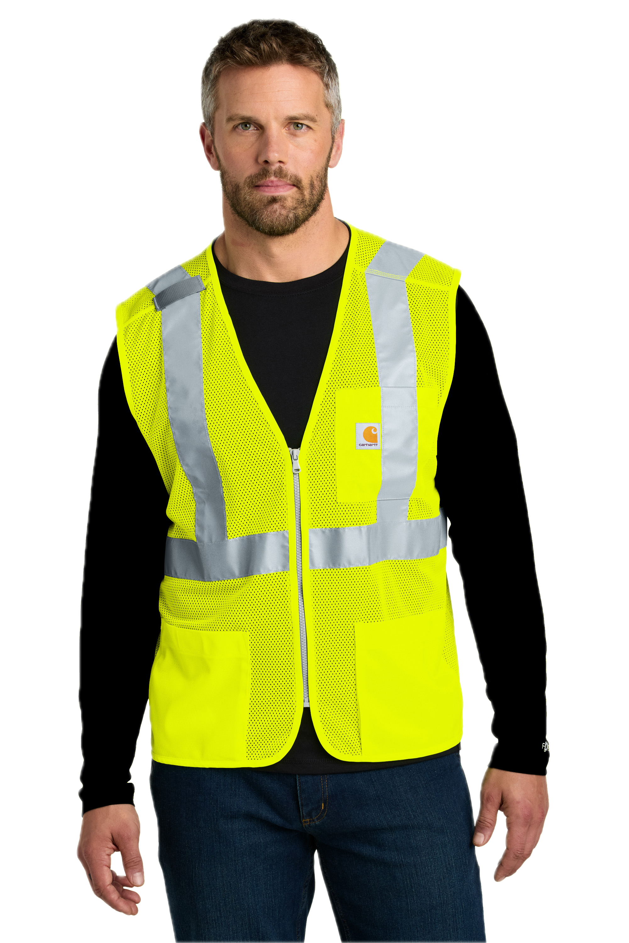 Carhartt ANSI Class 2 Mesh Zip Front Vest