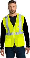 An image of a Custom Carhartt ANSI Class 2 Mesh Zip Front Vest!
