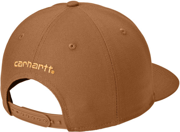 Am image of a Custom Carhartt Ashland Cap in Carhartt Brown!