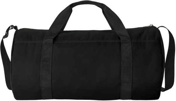 Am image of a Custom Carhartt Canvas Packable Duffel with Pouch in Black!