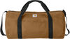 Am image of a Custom Carhartt Canvas Packable Duffel with Pouch in Carhartt Brown!