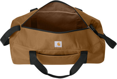 An image of a Custom Carhartt Canvas Packable Duffel with Pouch!