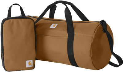 An image of a Custom Carhartt Canvas Packable Duffel with Pouch!