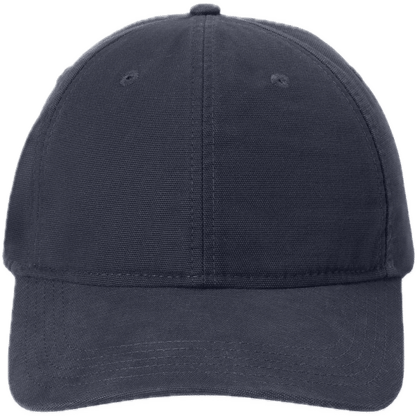 An image of a Custom Carhartt Cotton Canvas Cap in Navy!