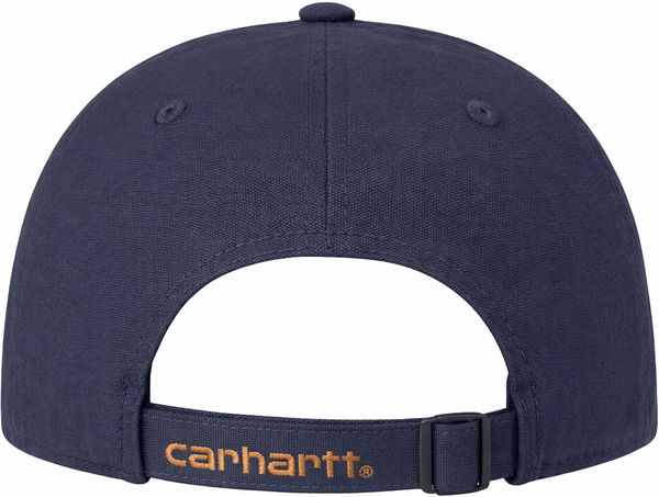 An image of a Custom Carhartt Cotton Canvas Cap in Navy!