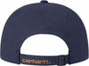 An image of a Custom Carhartt Cotton Canvas Cap in Navy!