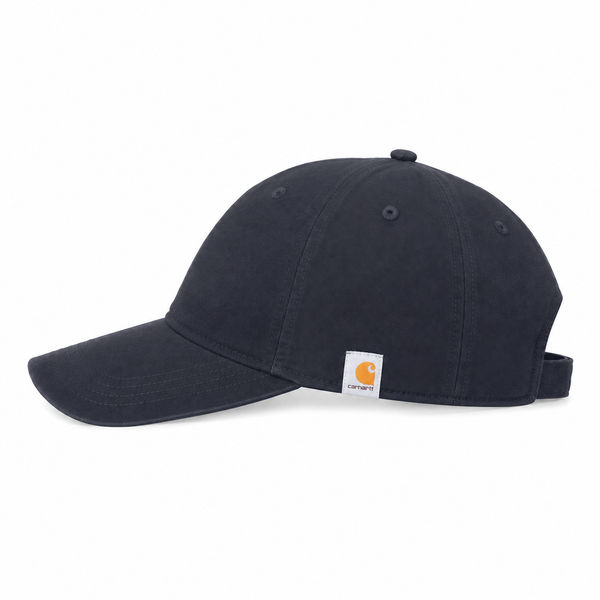 An image of a Custom Carhartt Cotton Canvas Cap in Navy!
