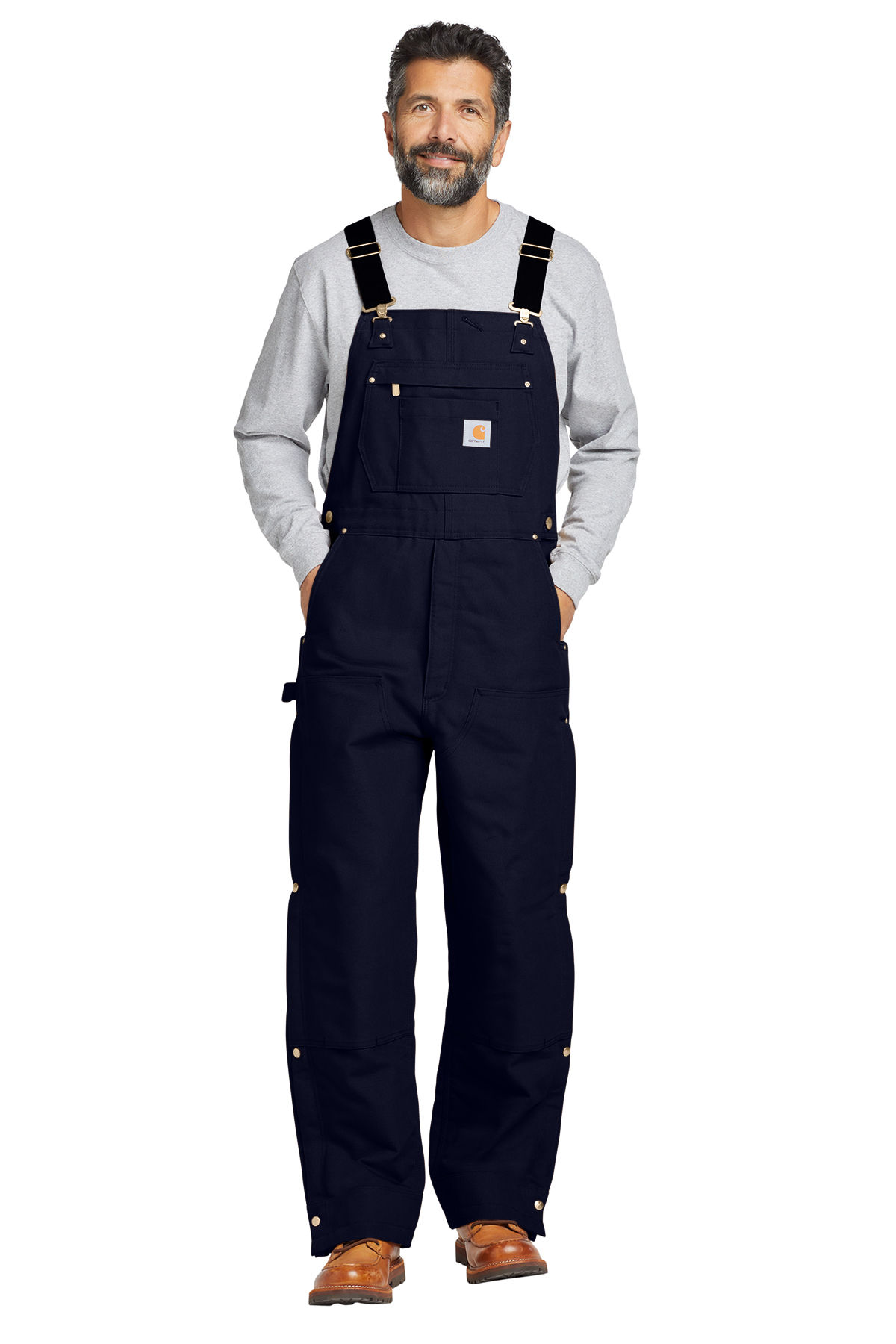 Carhartt Firm Duck Insulated Bib Overalls