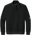 An image of a Custom Carhartt FLD & RSCU One Half Zip Mid Layer in Black!