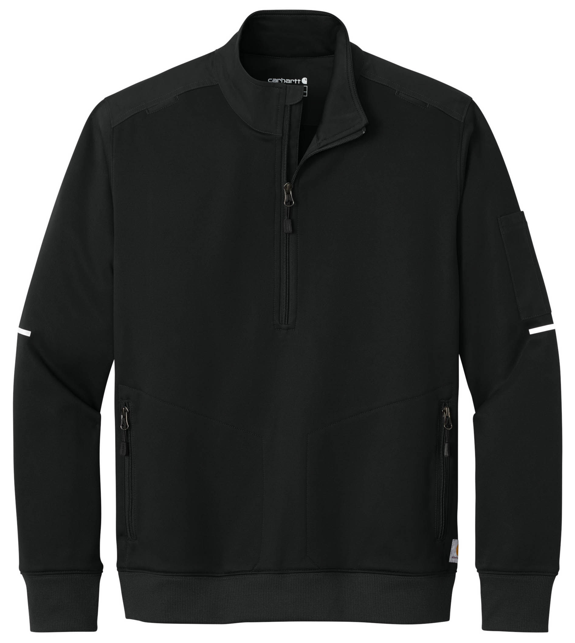 Carhartt FLD & RSCU One Half Zip Mid Layer in Black