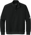An image of a Custom Carhartt FLD & RSCU One Half Zip Mid Layer in Black!