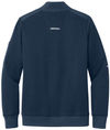 An image of a Custom Carhartt FLD & RSCU One Half Zip Mid Layer in Dark Navy!